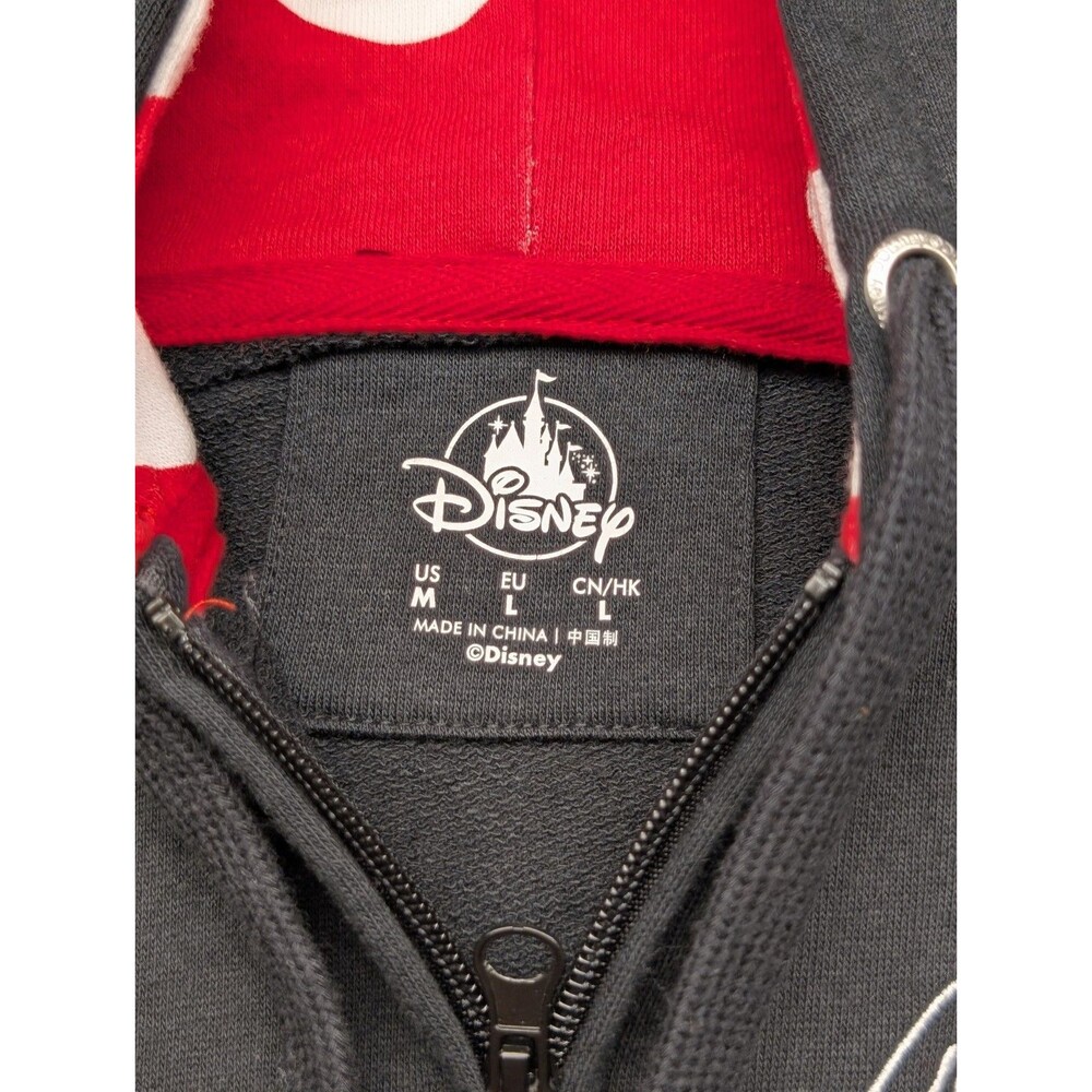 Disney Parks Minnie Mouse Ears Costume Hoodie Jacket Cosplay Women’s Size Medium - Picture 4 of 7